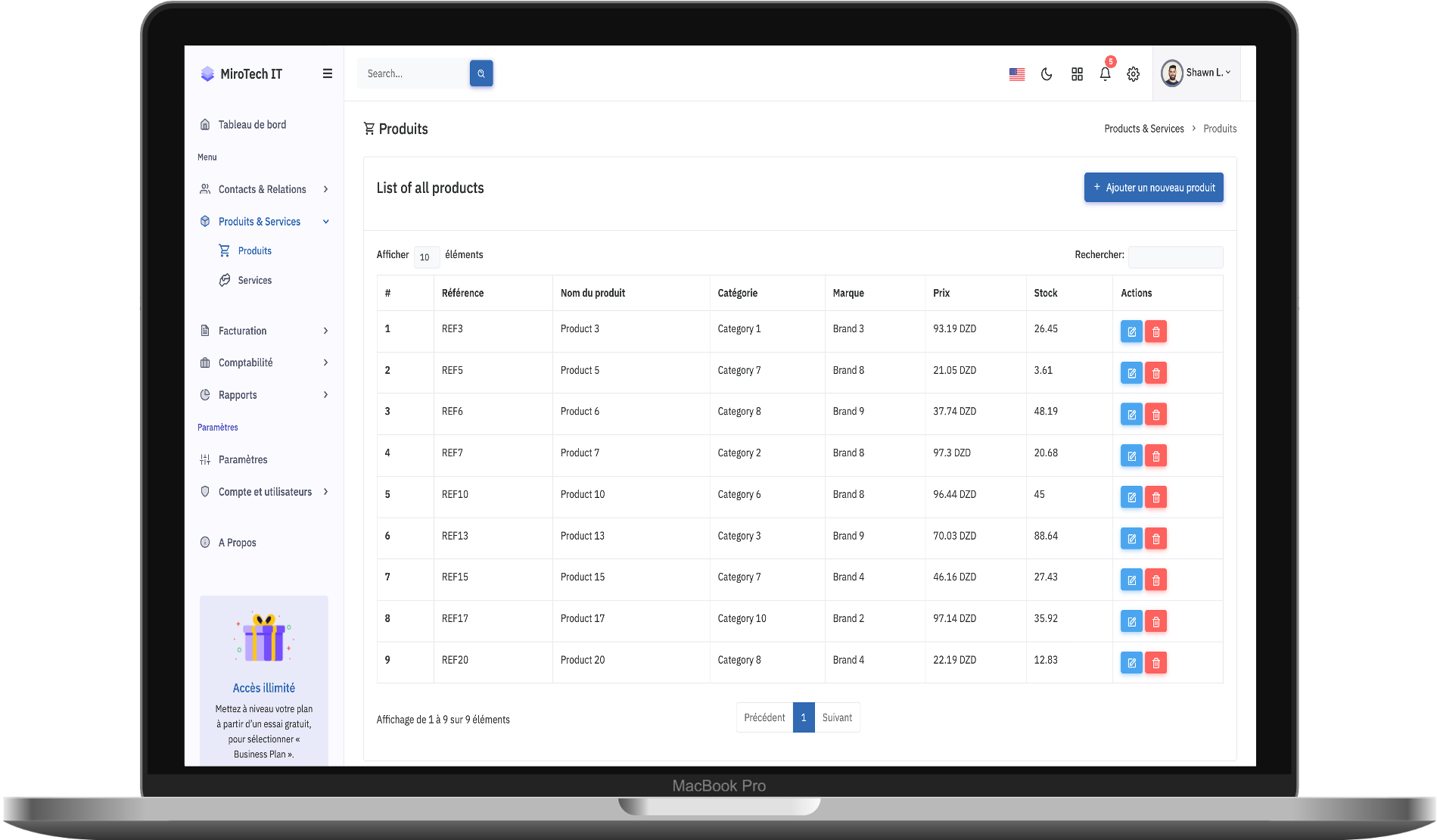 gestion des factures pour les entreprises - Facturili
